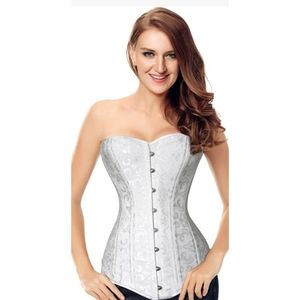 Charmian Brocade Corset (2X)